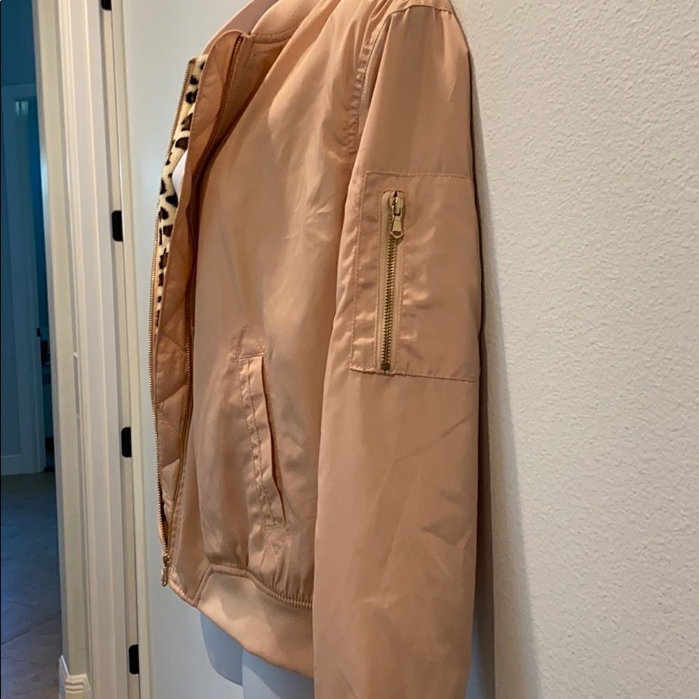 Ci Sono Pink Zip Up Jacket Size Medium - Picture 2 of 14